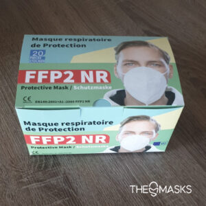 Кутия маски FFP2 N95 бяла - 20 броя 1