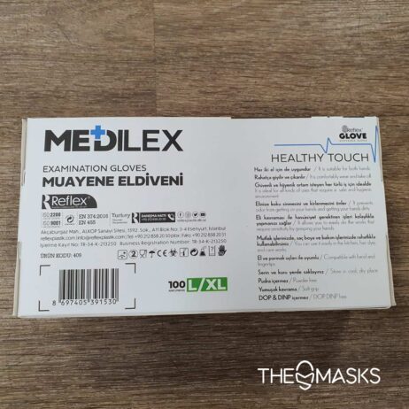 Ръкавици Medilex - черни 004