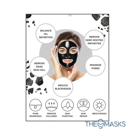 Почистваща маска с бяла глина и въглен Beauty Formulas Charcoal Clay Mask - 100 мл. - 003