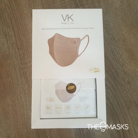 Самостерилизираща се респираторна маска VK RespiPro - 10 броя в кутия - Image 11
